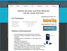 Tablet Screenshot of m3card.de